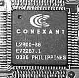 Conexant L2800-38 microcontroller chip
